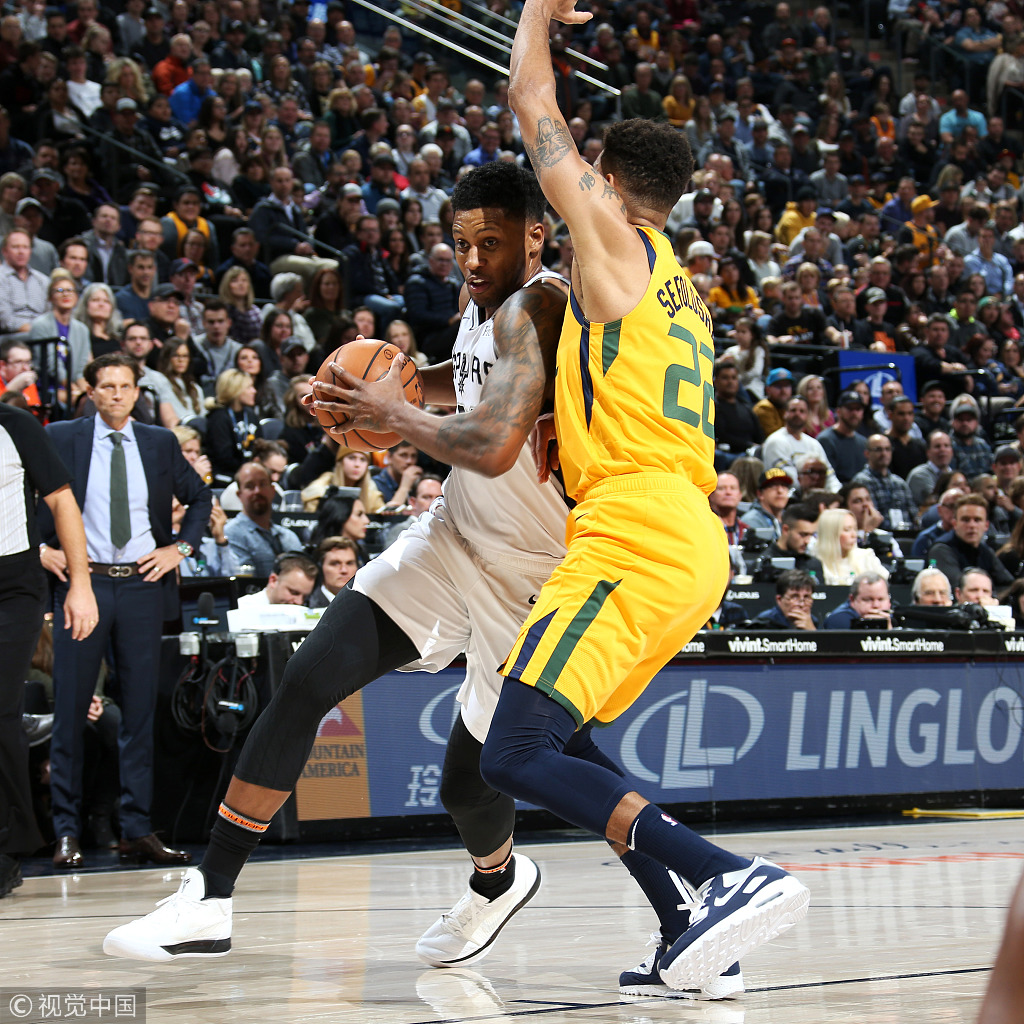 马刺鏖战辽宁队，戈贝尔刷新纪录